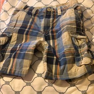 Boys plaid shorts